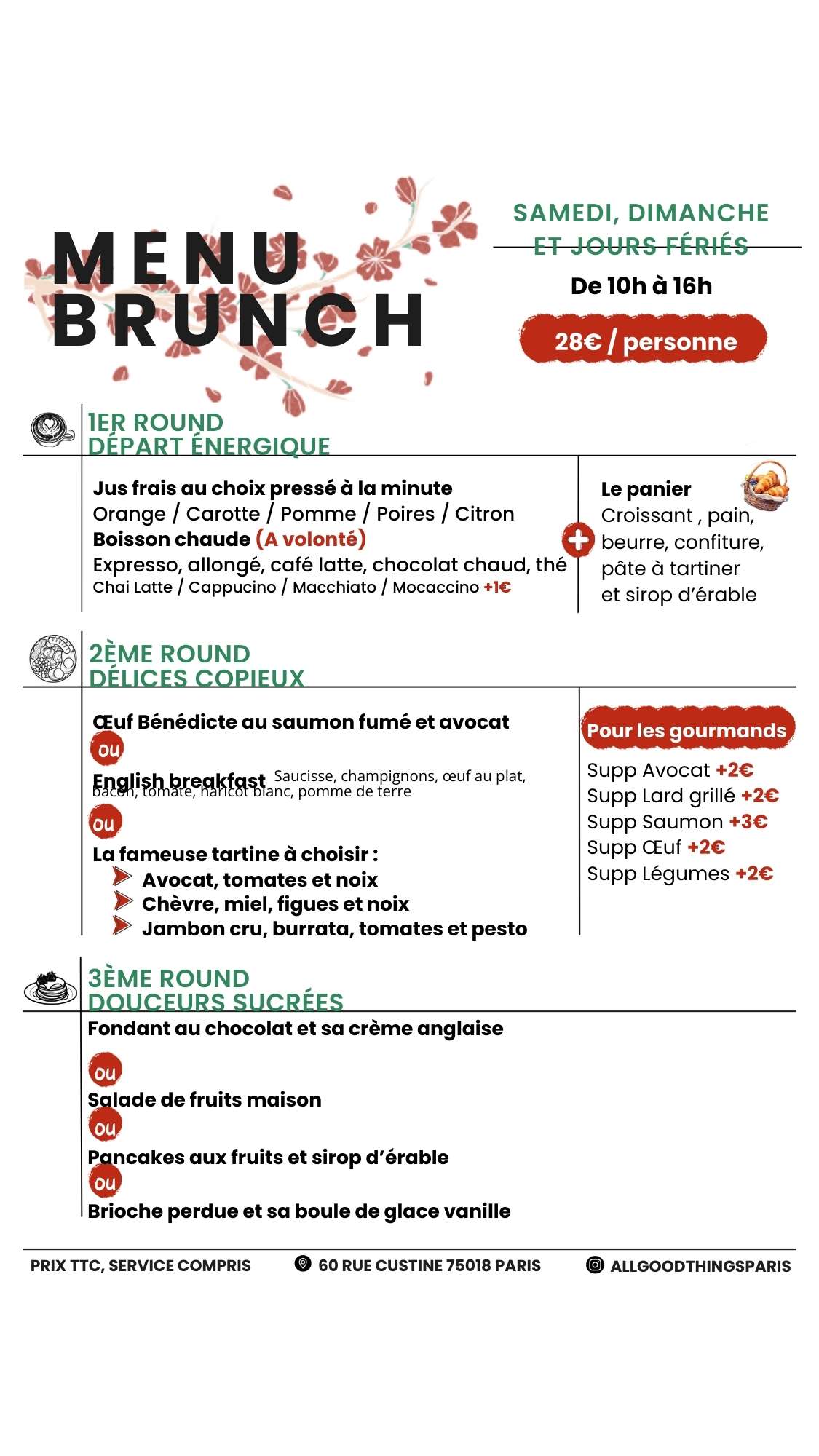 image du menu