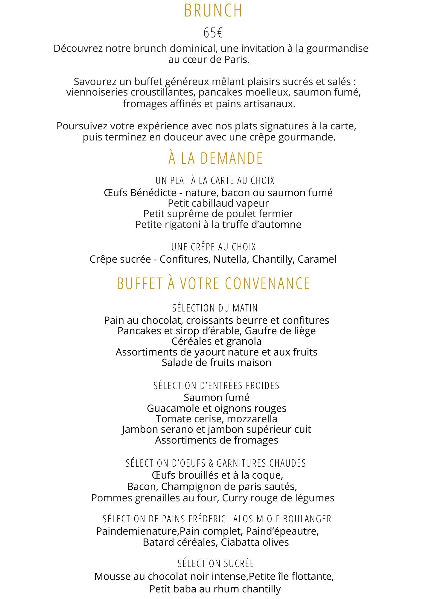 image du menu