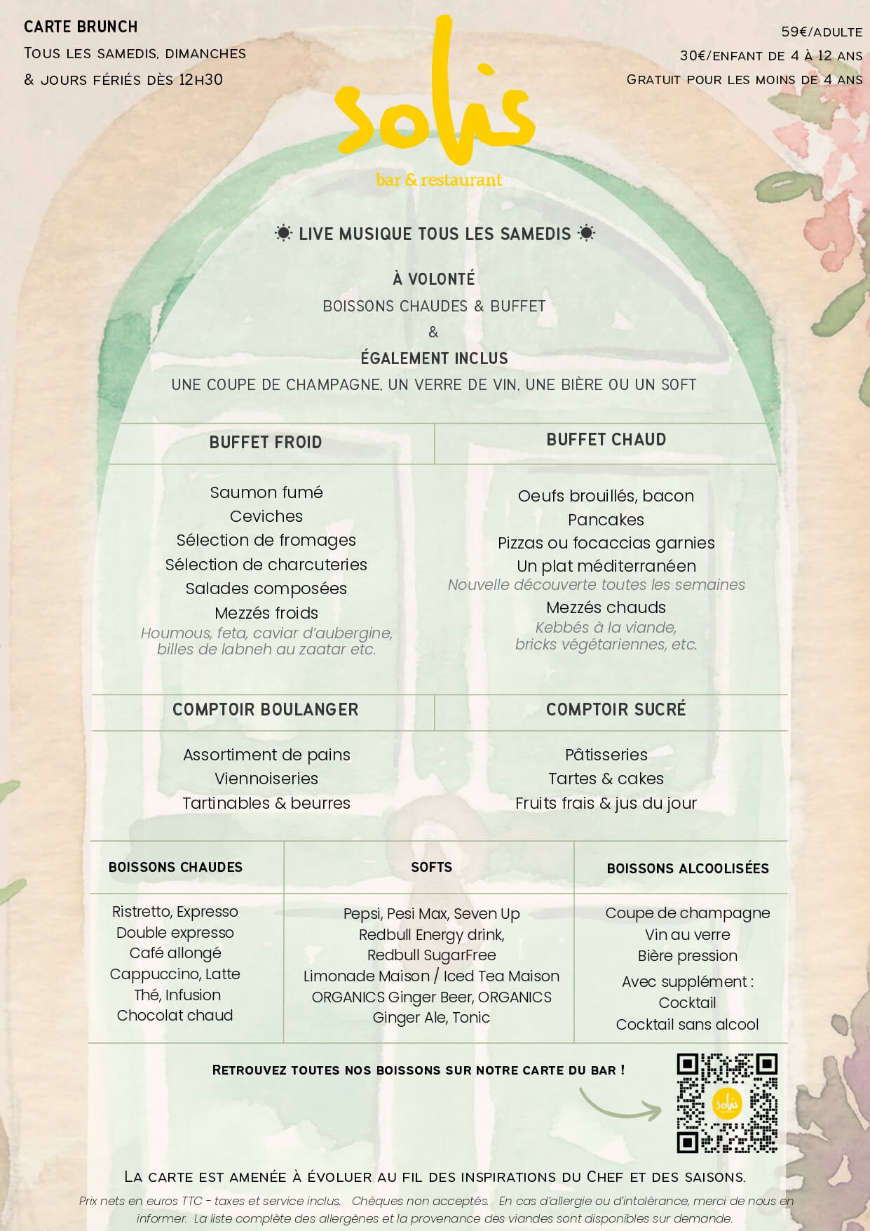 image du menu
