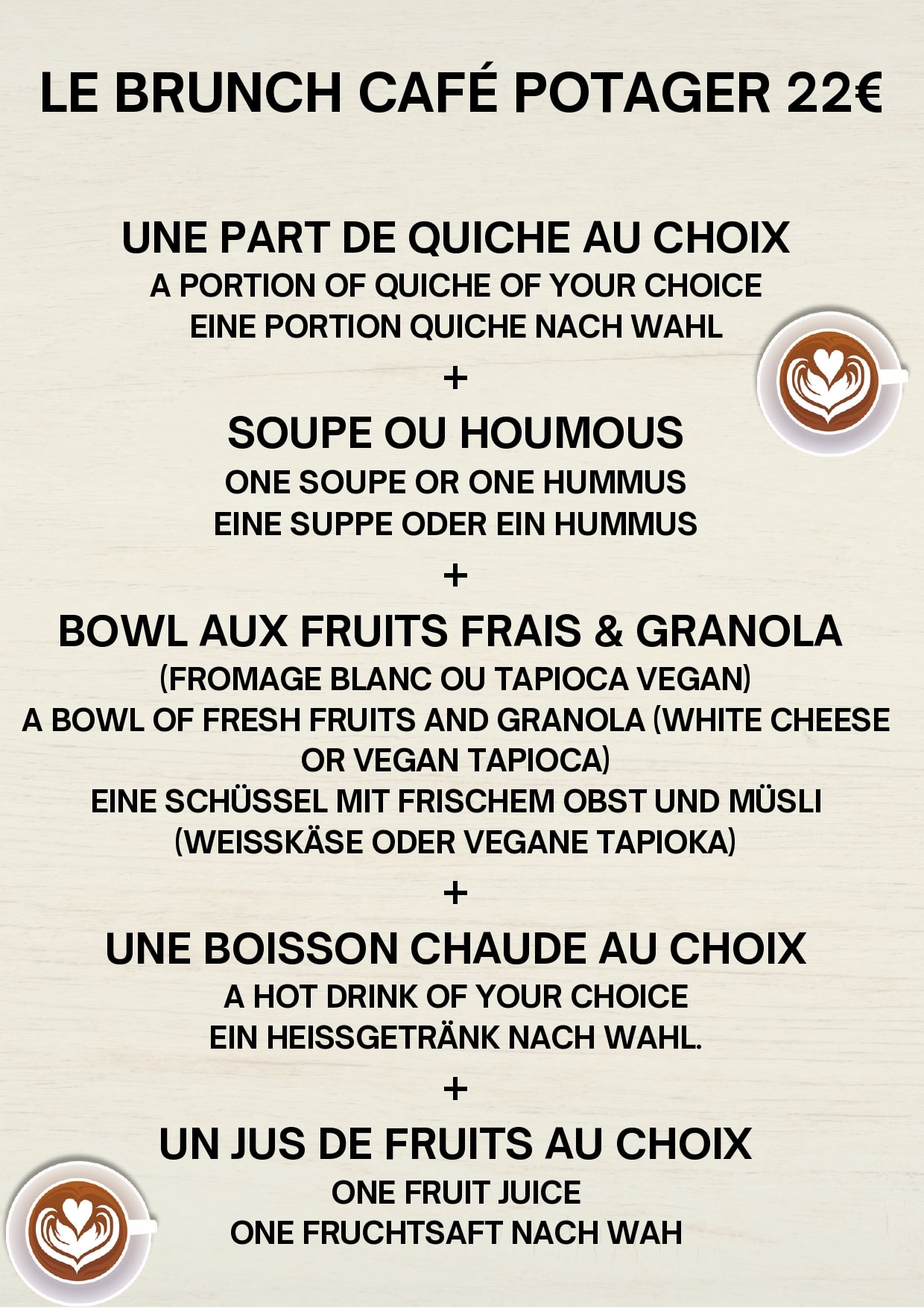 image du menu