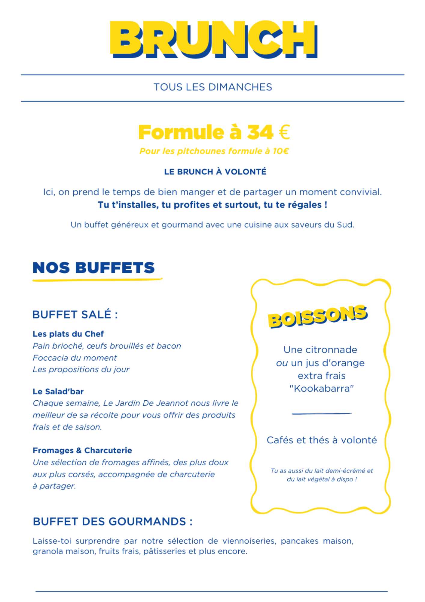 image du menu