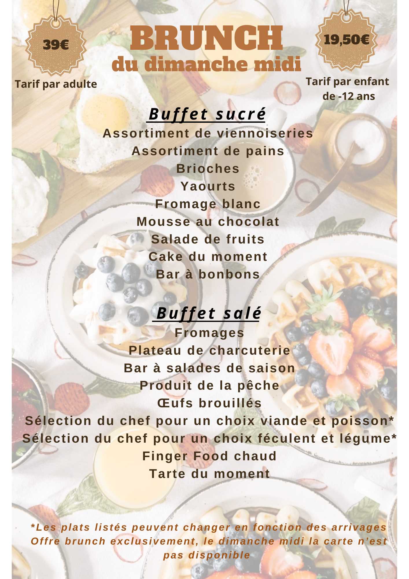 image du menu
