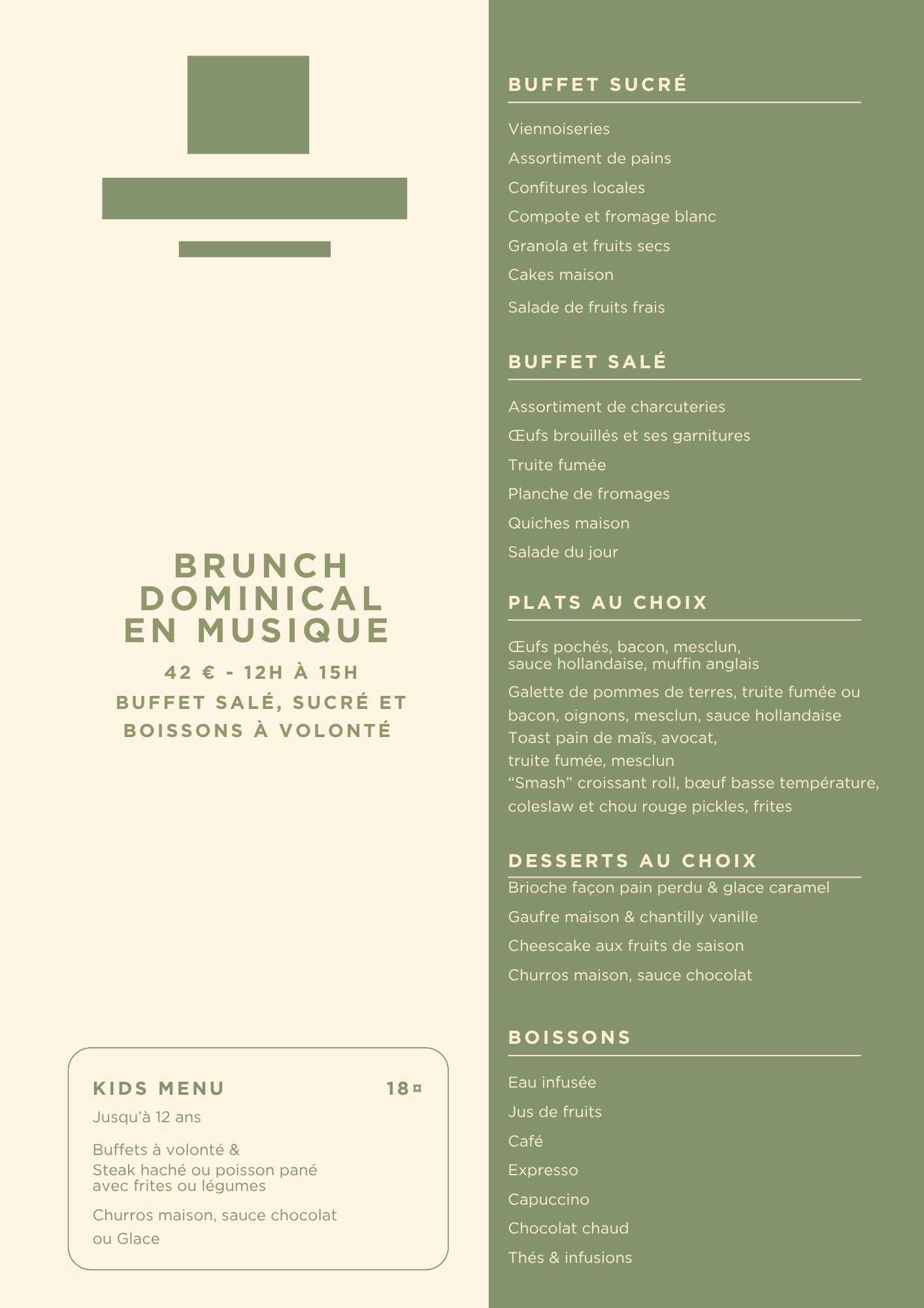 image du menu