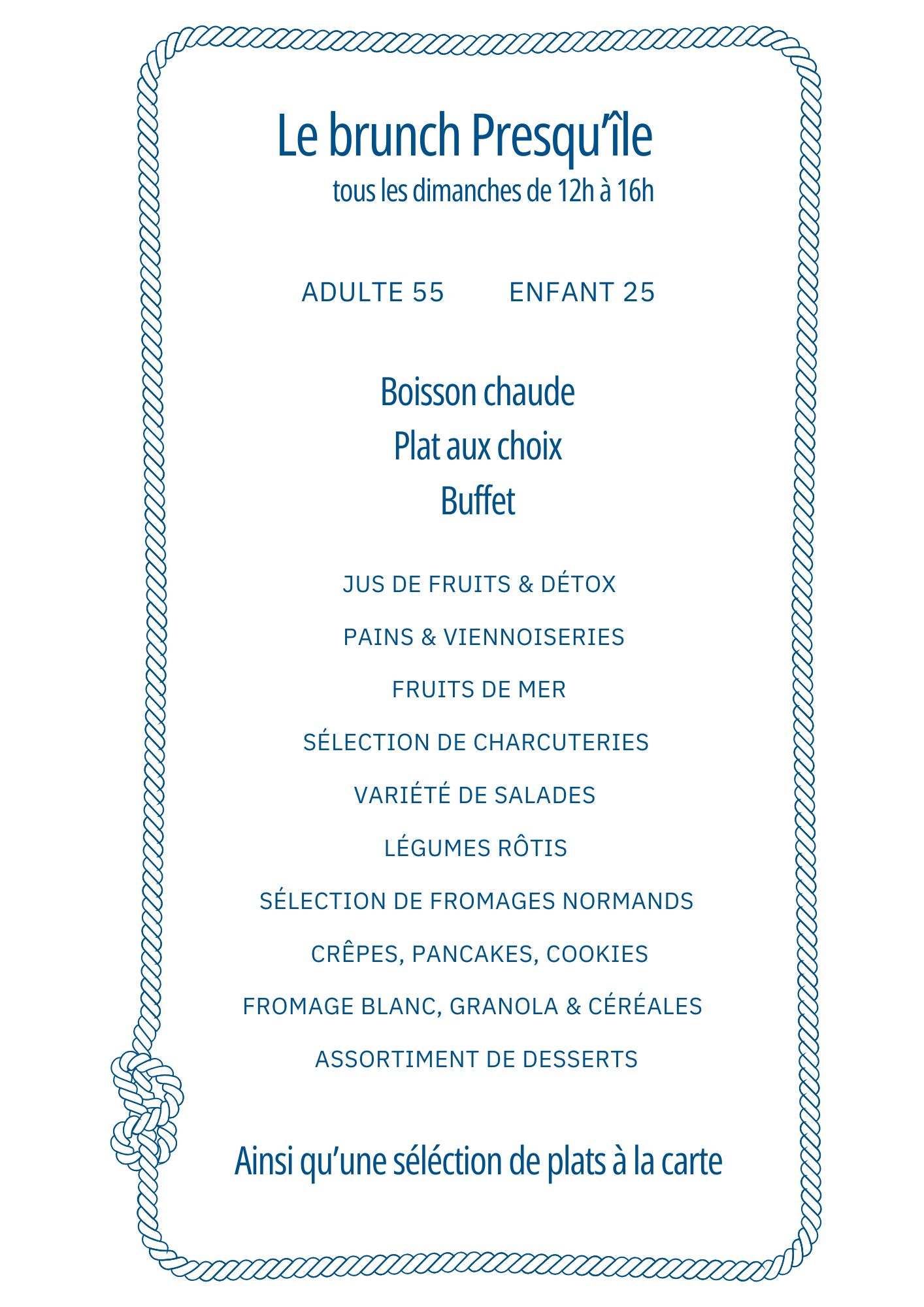 image du menu