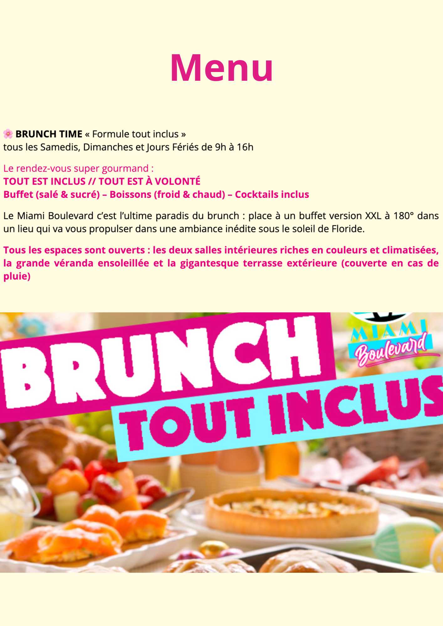 image du menu