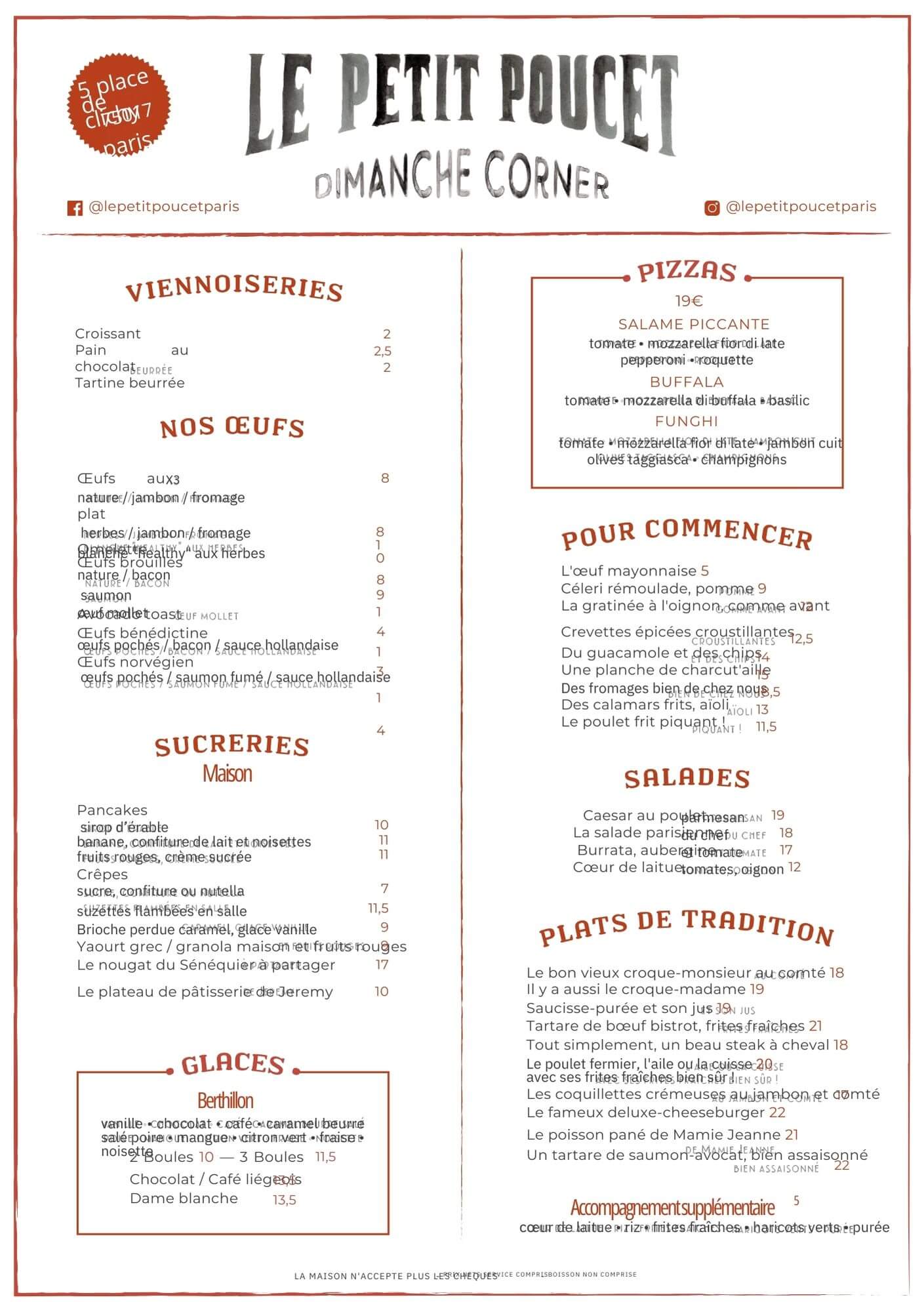 image du menu